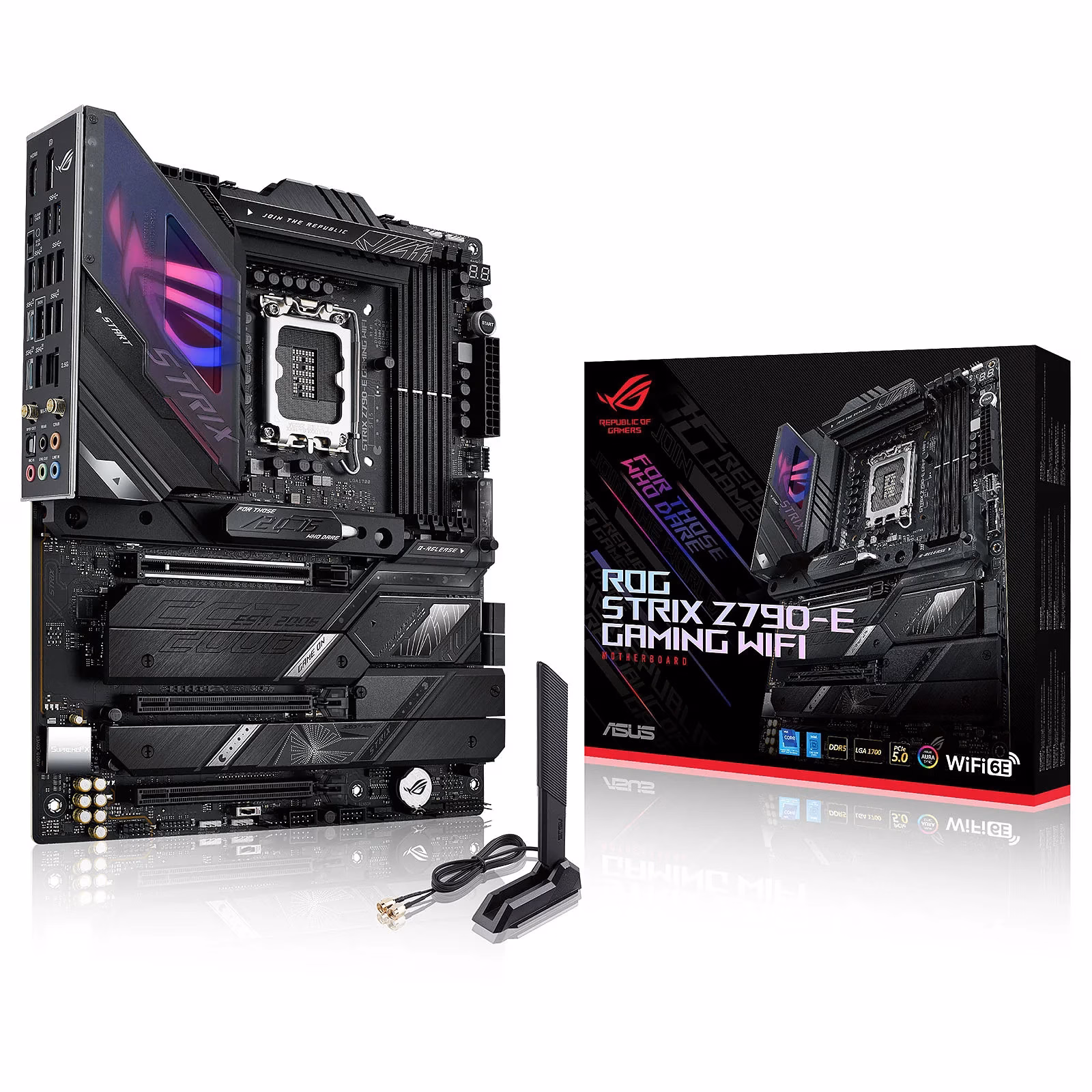 ROG MAXIMUS Z790 HERO Motherboard 90mb1cl0-M0EAYO PCIe 5.0,DDR5