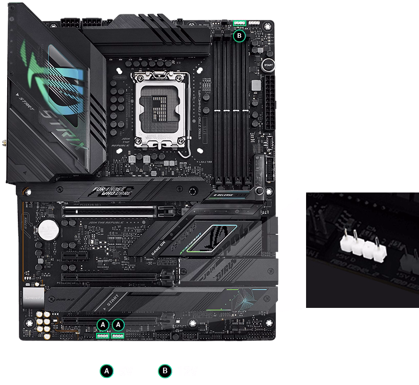 ROG STRIX Z790-F GAMING WIFI DDR5 | 3 Years Warranty
