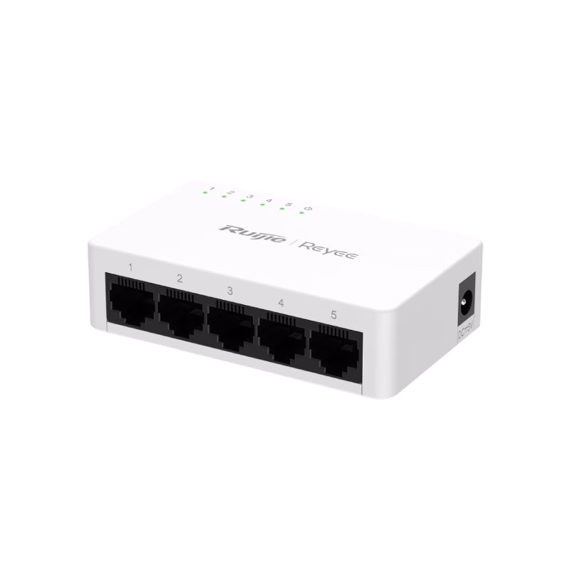 Ruijie Reyee RG-ES05G-L 5-Port 10/100/1000 Mbps Unmanaged Non-PoE Switch | Tax Included