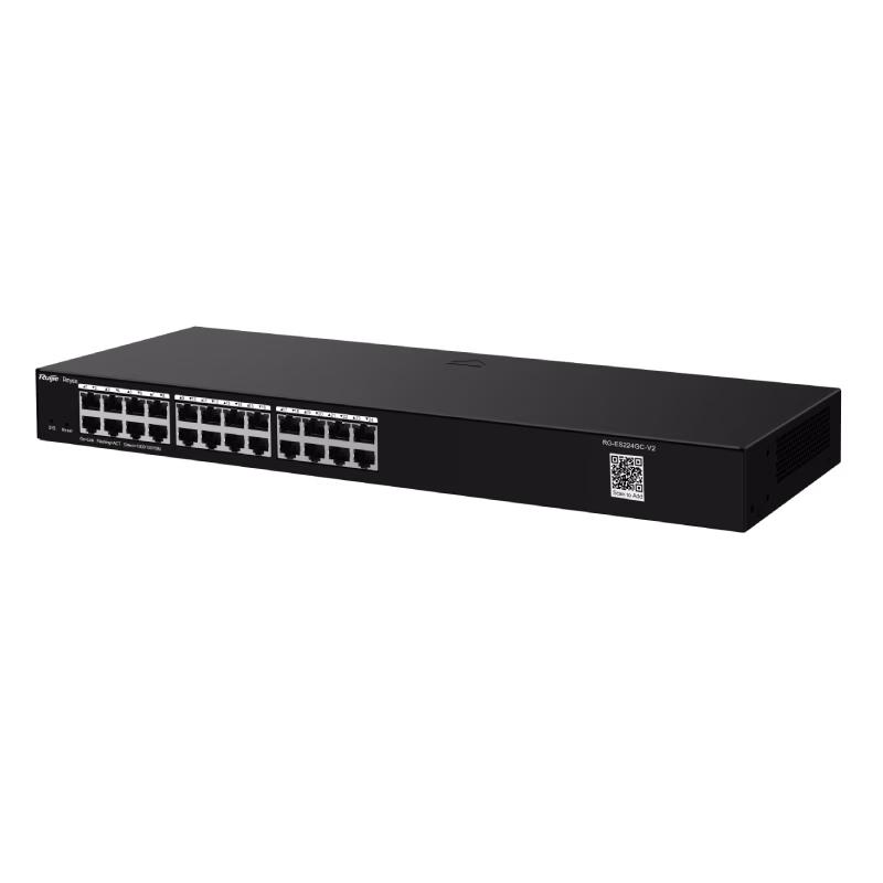 Ruijie Reyee RG-ES224GC-V2 24-Port Gigabit Smart Cloud Managed Non-PoE Switch | Tax Included
