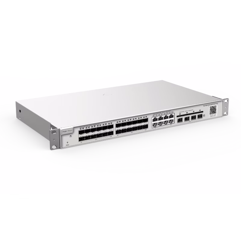 Ruijie Reyee RG-NBS3200-24SFP/8GT4XS 24-Port Gigabit SFP with 8 combo RJ45 ports Layer 2 Managed Switch, 4 * 10G | Tax Included