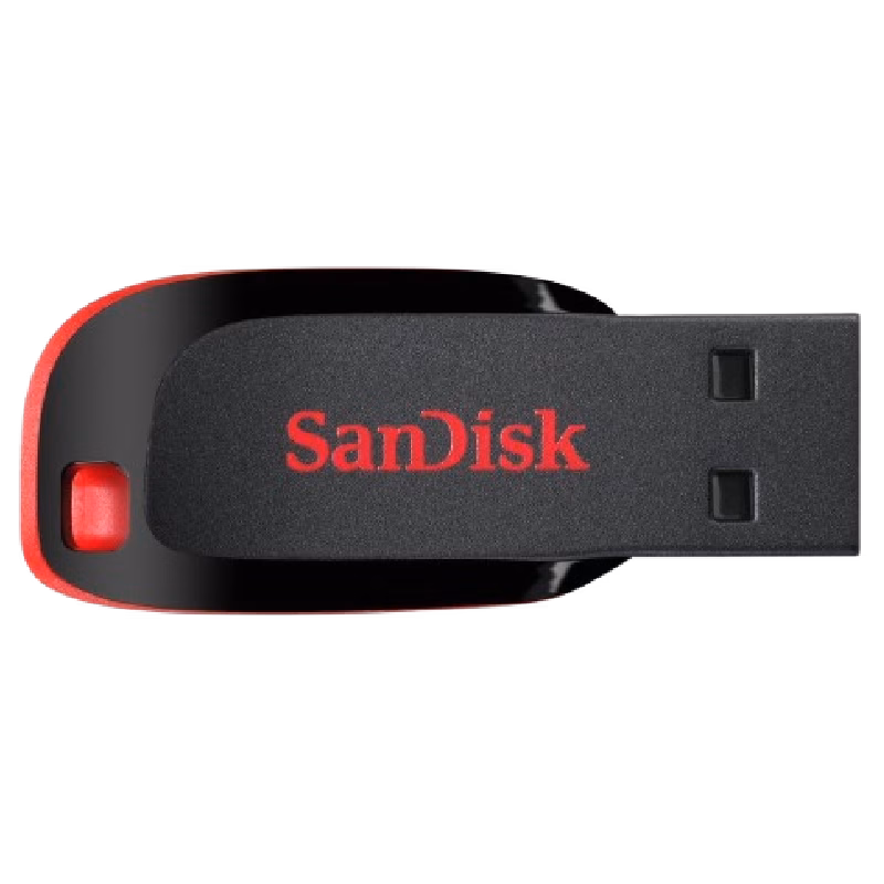SanDisk 64GB Cruzer Blade USB 2.0 Flash Drive | SDCZ50-064G-B35