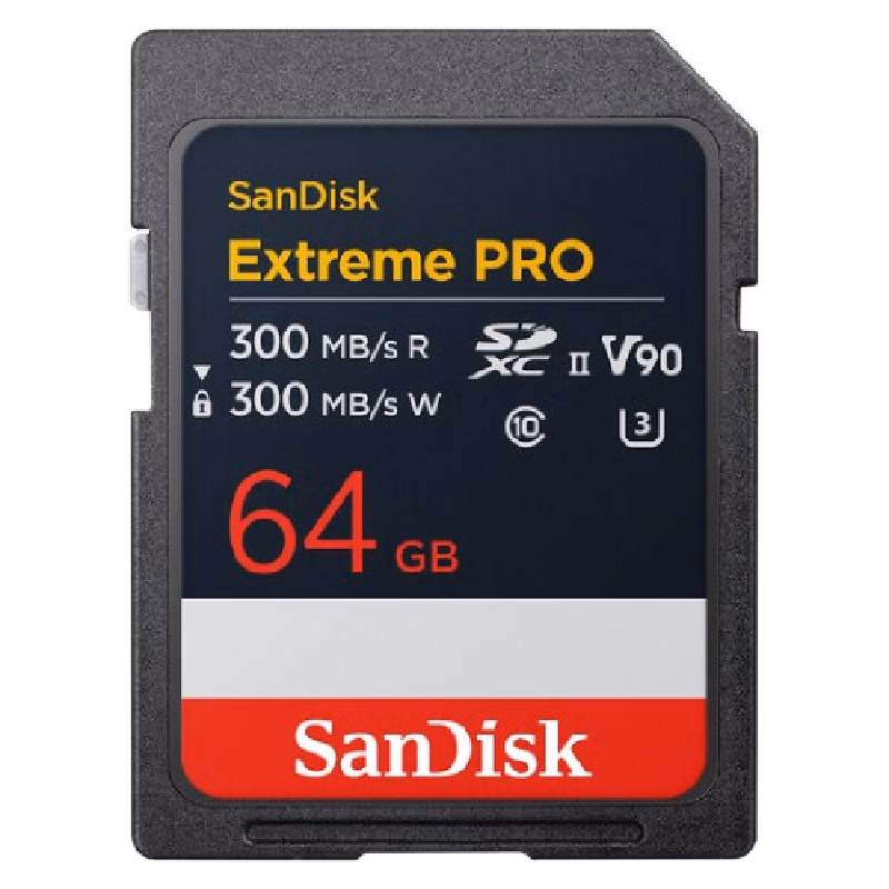 SanDisk 64GB Extreme PRO UHS-II SDXC Memory Card | SDSDXDM-064G-GN4IN