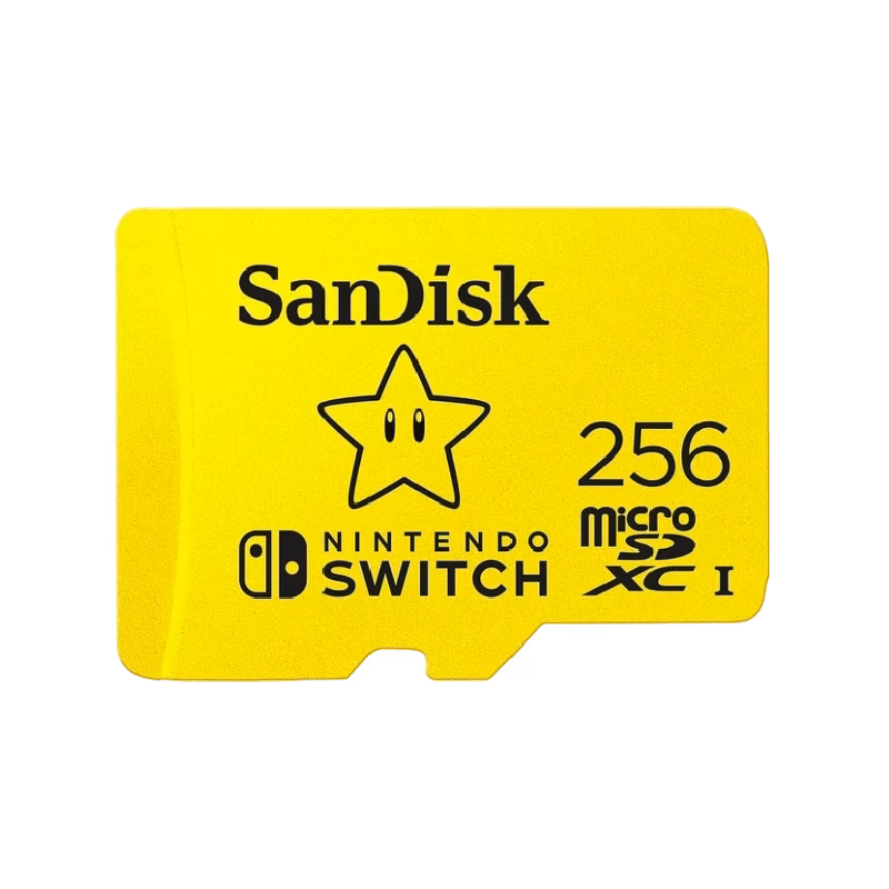 SanDisk MicroSDXC UHS-I for Nintendo Switch – 256GB | Tax Included