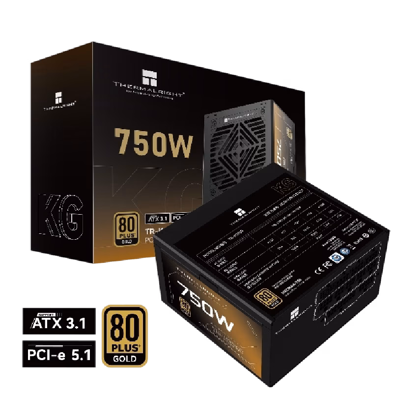 Thermalright KG-750 750W Gold Fully Modular ATX 3.1 PSU