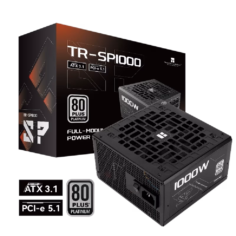 Thermalright TR-SP1000 1000W Platinum Fully modular Sleeved Cables ATX 3.1 PSU