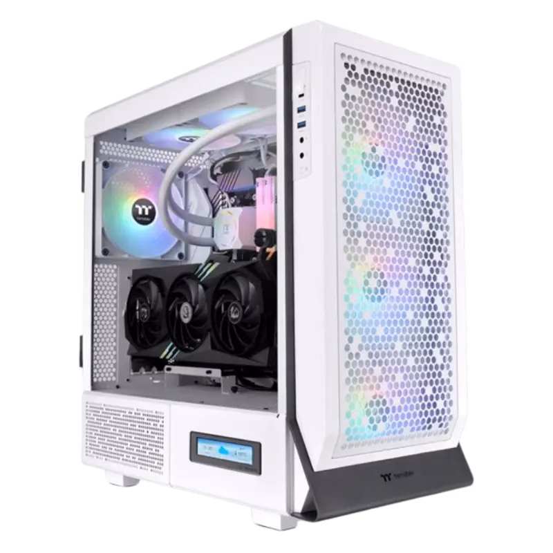 Thermaltake Ceres 500 TG ARGB Snow Mid Tower Chassis