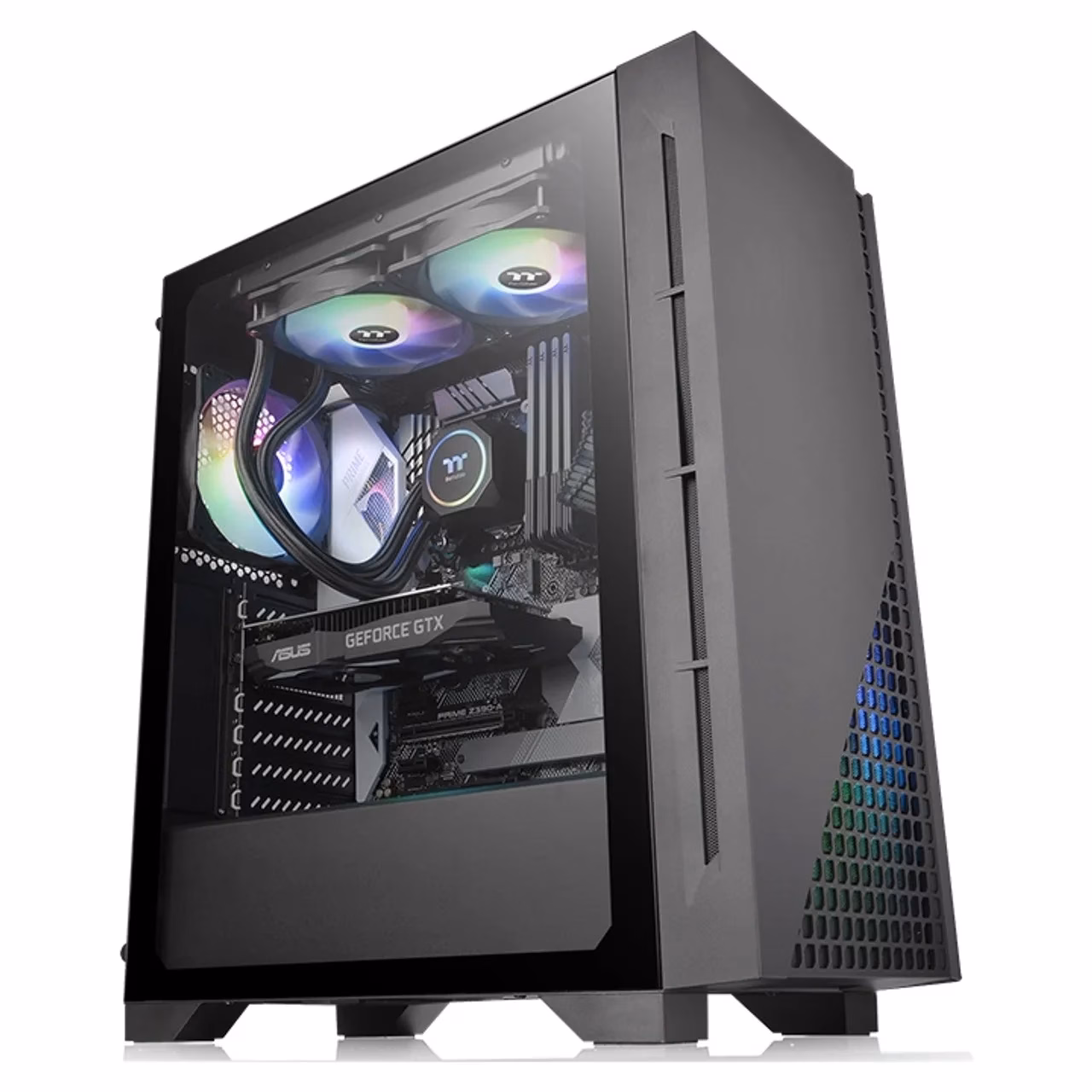 ThermalTake H330 Tempered Glass Mid-Tower Chassis CA-1R8-00M1WN-00