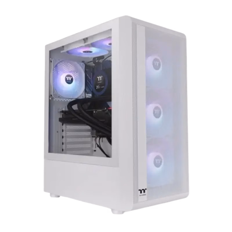 Thermaltake S200 TG ARGB Snow Mid Tower Chassis