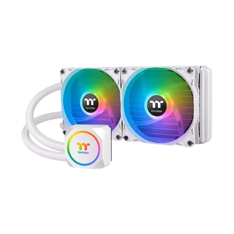 Thermaltake TH240 ARGB Sync AIO Liquid Cooler Snow | CL-W301-PL12SW-A