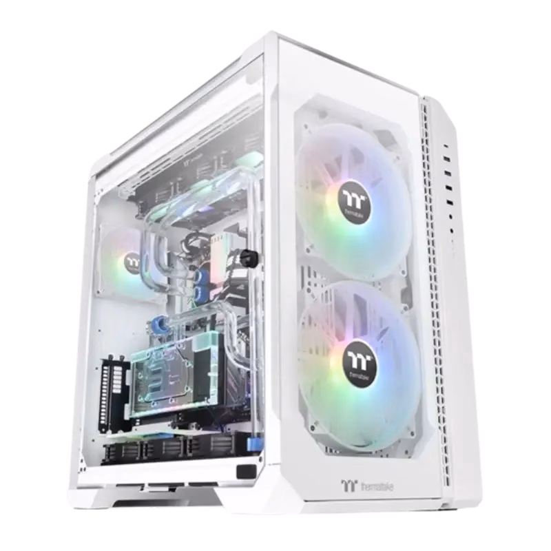Thermaltake View 51 Tempered Glass ARGB Snow Full Tower Chassis