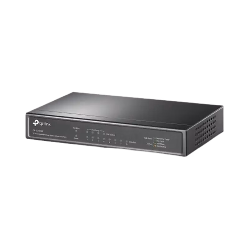 TP-Link 8-Port Gigabit Desktop PoE + Switch | TL-SG1008P