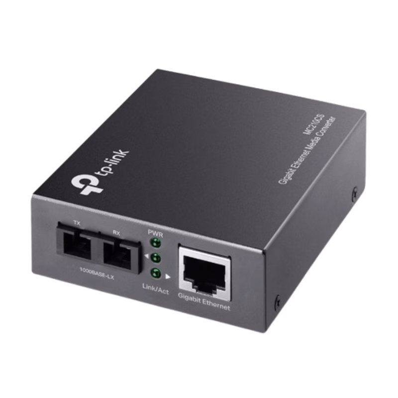 TP-Link Gigabit Single-Mode Media Converter | MC210CS