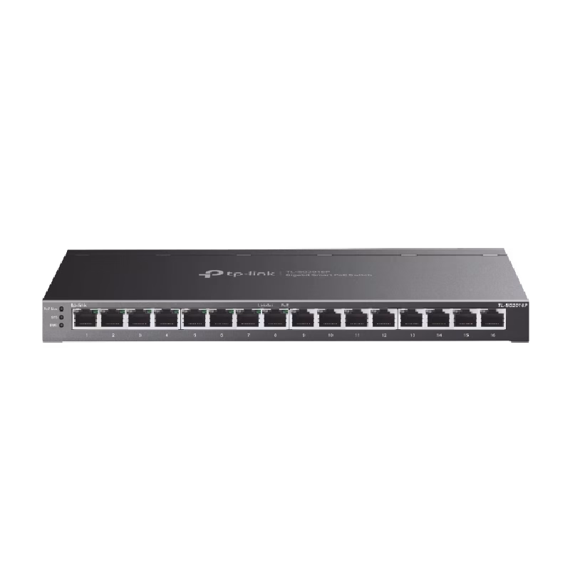 TP-Link JetStream 16-Port Gigabit Smart Switch with 8-Port PoE+ | TL-SG2016P | 1 Year Warranty