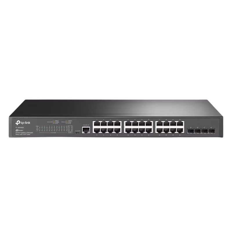 TP-link JetStream 24-Port Gigabit L2 Managed Switch | TL-SG3428