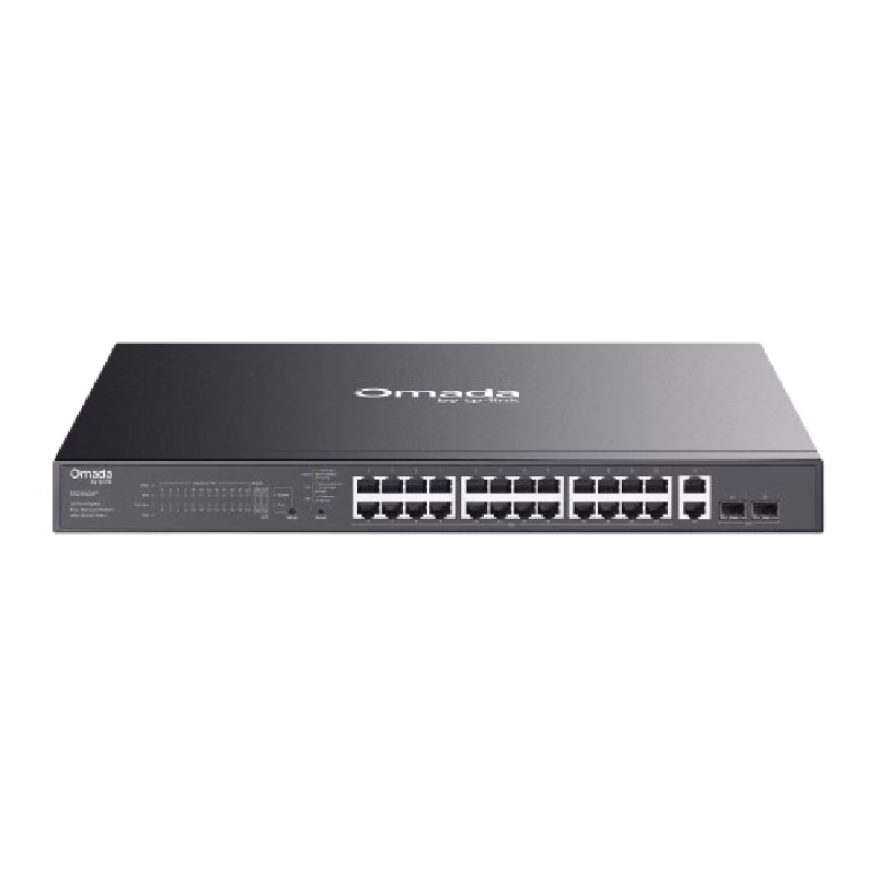 TP-Link Omada 28-Port Gigabit Easy Managed Switch with 24-Port PoE+ | ES228GMP