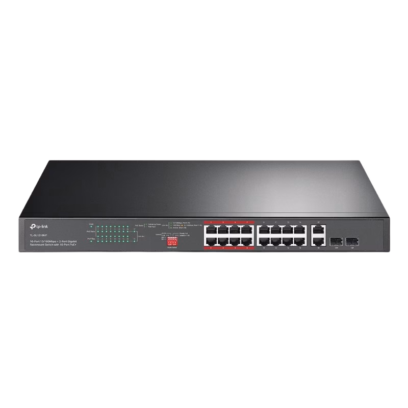 TP-Link Poe Switch Unmanaged 16 Port | TL-SL1218MP