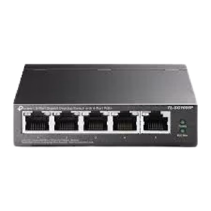 TP-Link TL-SG1005P 5-Port Gigabit Desktop Switch with 4-Port PoE