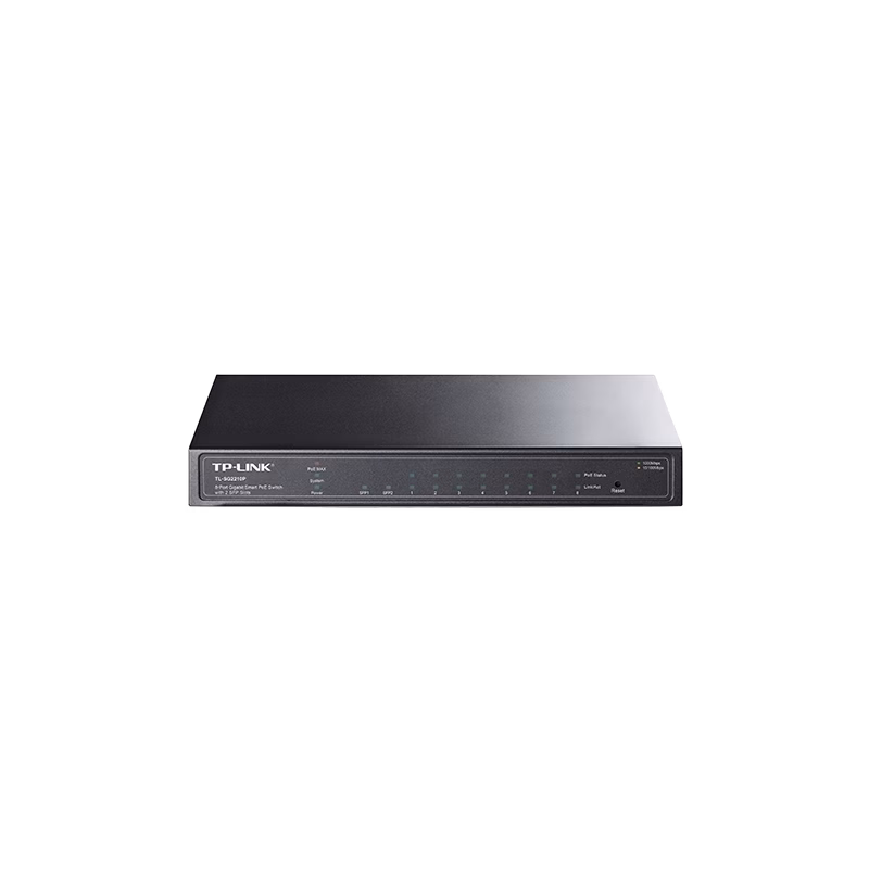 TP-Link TL-SG2210P 8-Port Gigabit Smart PoE Switch with 2 SFP Slots