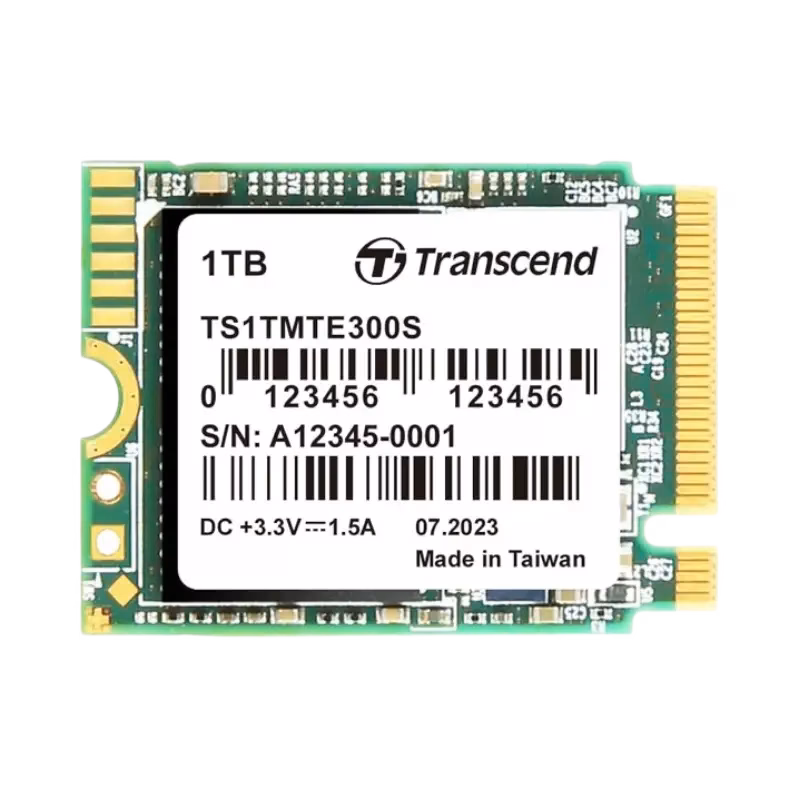 Transcend Short SSD NVMe M.2 1TB | TS1TMTE300S | 1 Year Warranty
