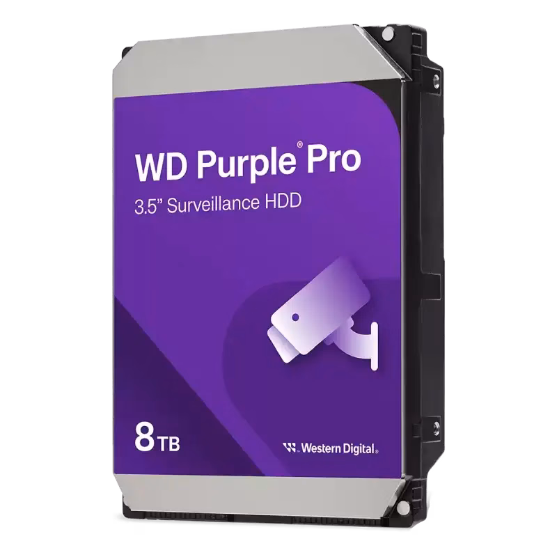 WD Purple 3.5″ Sata 8TB Pro Series – WD8001PURP