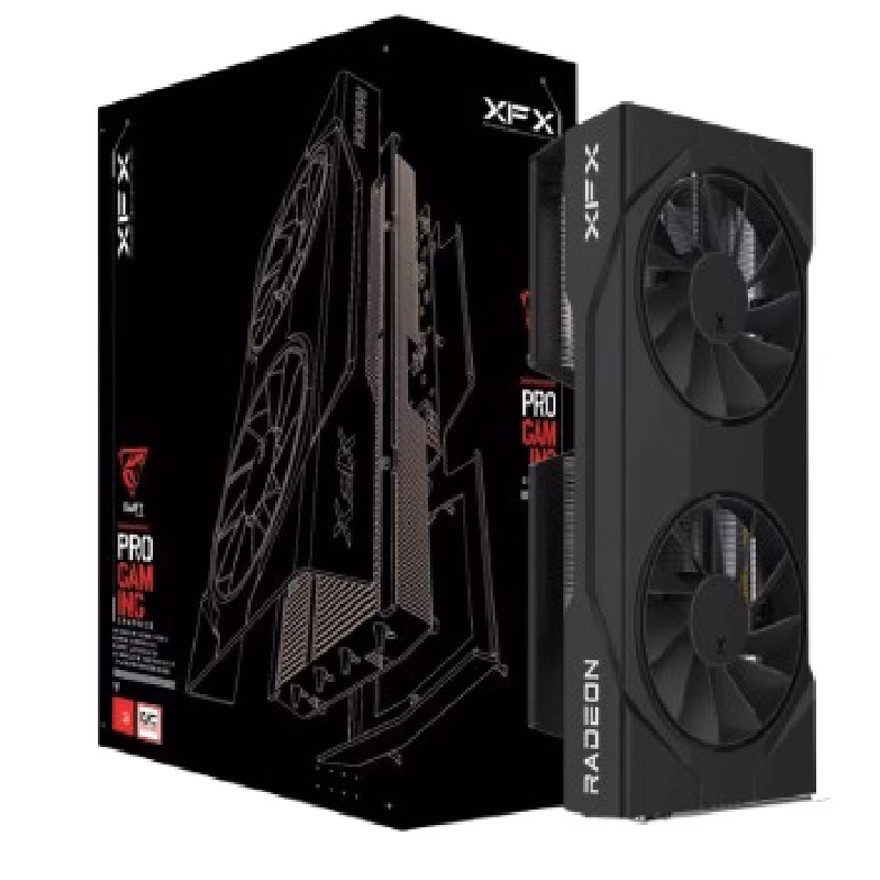 XFX Swift AMD Radeon RX 9060 XT OC Gaming Edition 8GB GDDR6 Graphics Card | 1 Years Warranty | RX-96TSW8GBQ