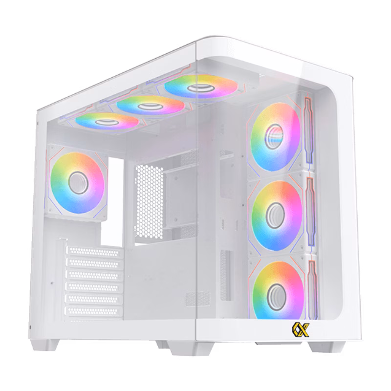 XIGMATEK Pano WHITE ARGB Gaming Case | EN44267