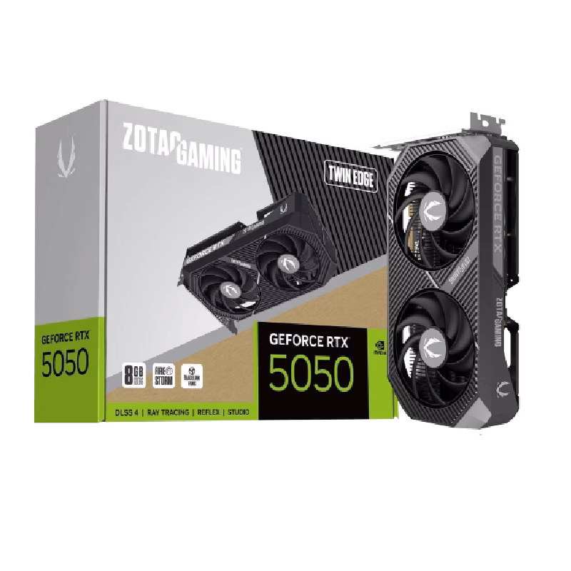 ZOTAC GAMING GeForce RTX 5050 Twin Edge | ZT-B50500E-10M | Tax Included