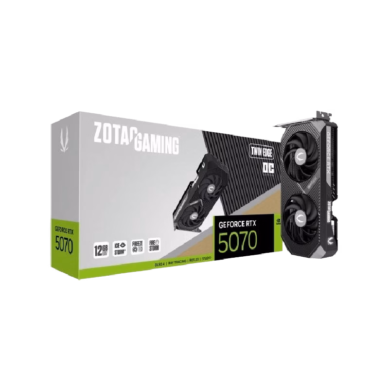 Zotac Gaming GeForce RTX 5070 Twin Edge OC | ZT-B50700H-10P | Tax Included 3 Years warranty