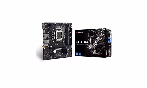 BIOSTAR MOTHERBOARD H610 2-DIMM DDR4 – H610M