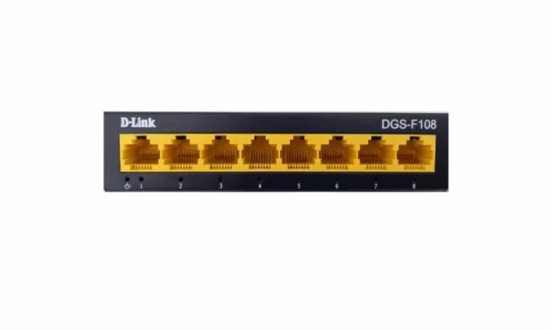 D-Link 8-Port Gigabit Desktop Switch DGS-F108