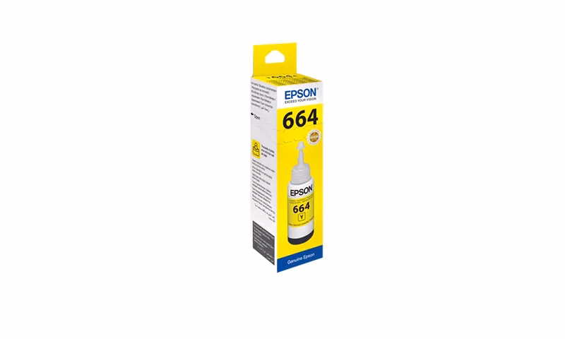 Epson C13T66444A Yellow Ink bottle 70ml
