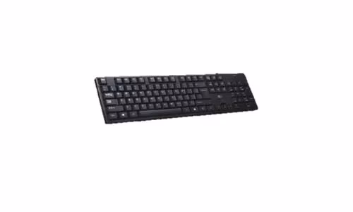 HEATZ USB Business Office Keyboard Black & Green – ZK03