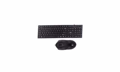 HEATZ Wired Combo Keyboard & Mouse Black – ZK09