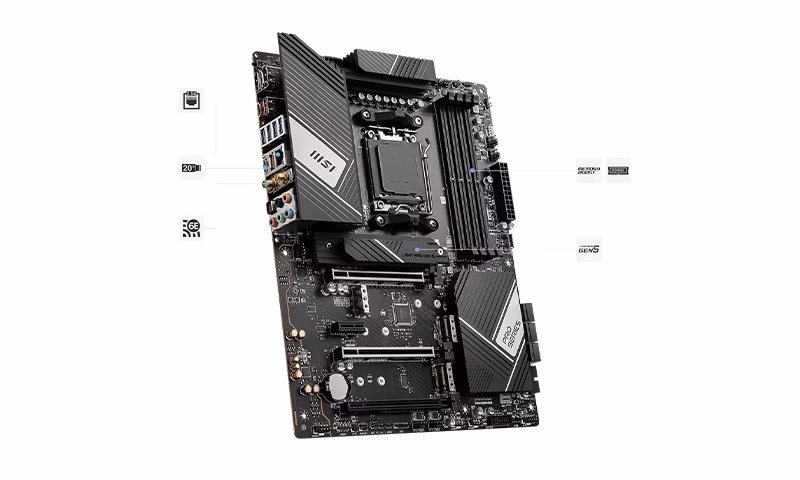 MSI PRO X670-P WIFI MOTHERBOARD