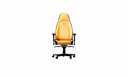 Noblechairs ICON Real Leather Gaming Chair Cognac – Black | Tax Included