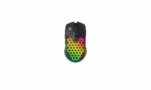 Porodo 9D Wireless/Wired RGB Gaming Mouse – Built-in Rechargeable Battery – PDX312-BK