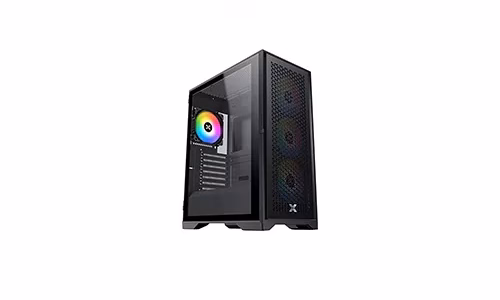 Xigmatek LUX S Black RGB Fans Galaxy II Case