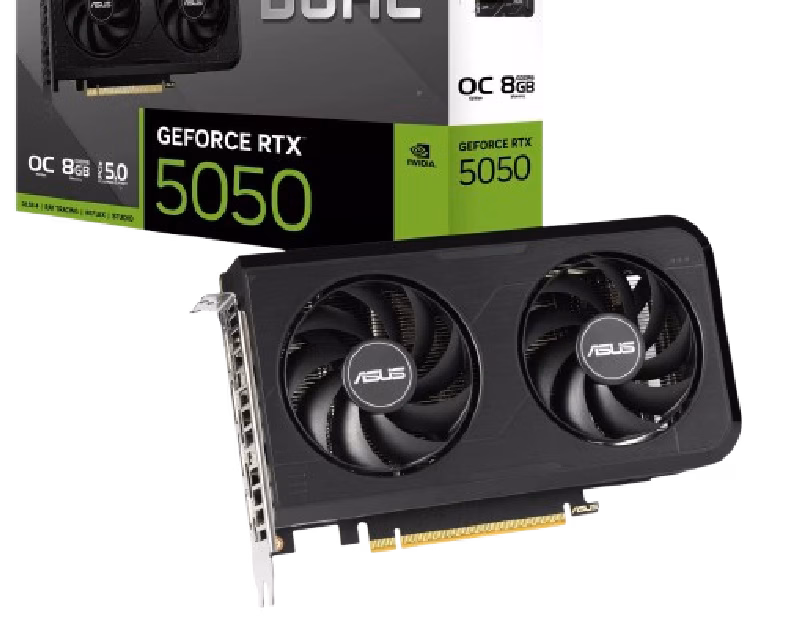 Asus Dual GeForce RTX 5050 8GB GDDR6 OC Edition | 90YV0N72-M0NA00