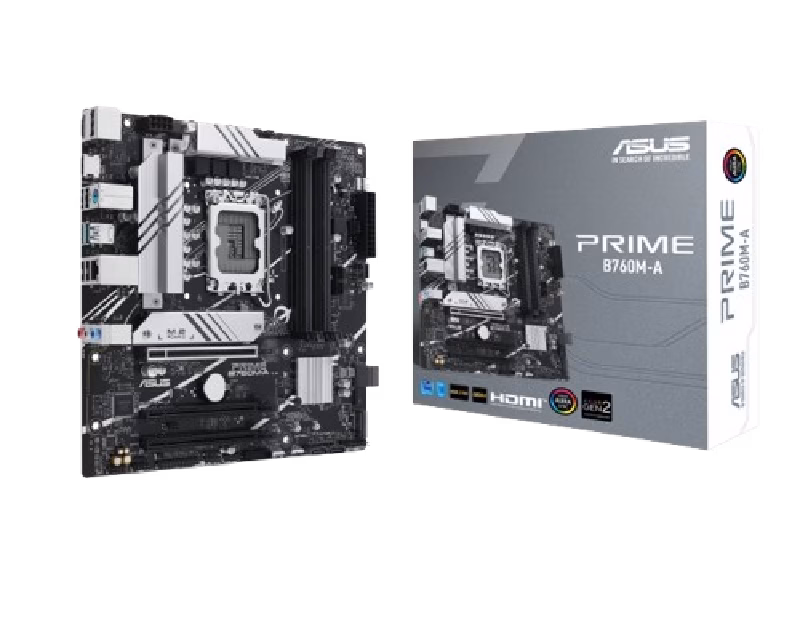 ASUS PRIME B760M-A Micro-ATX DDR5 Motherboard | B760M-A