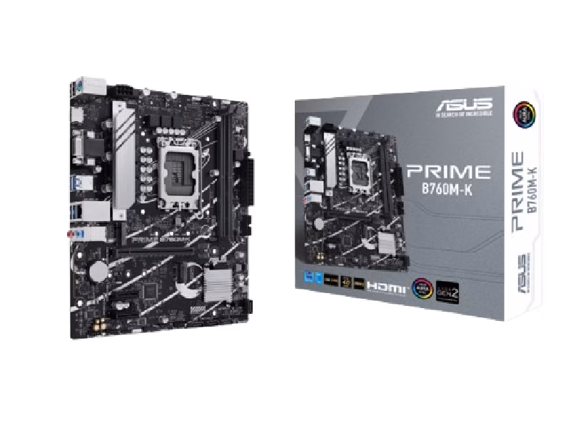 ASUS Prime B760M-K mATX DDR5 Motherboard | 90MB1FI0-M0EAY0