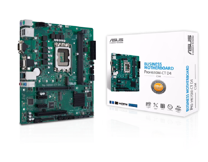 ASUS Pro H610M-CT D4-CSM Motherboard