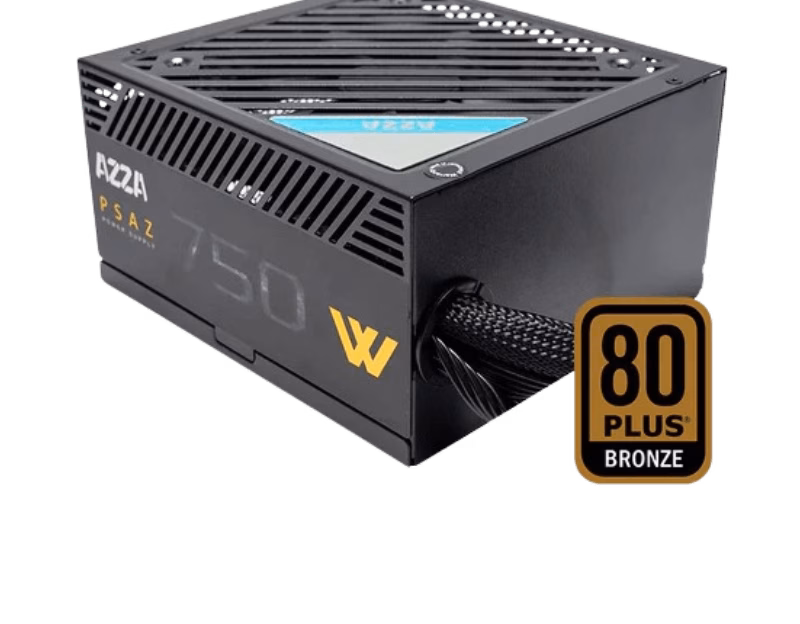 AZZA 750W Bronze 80+ Power Supply | PSAZ-750W