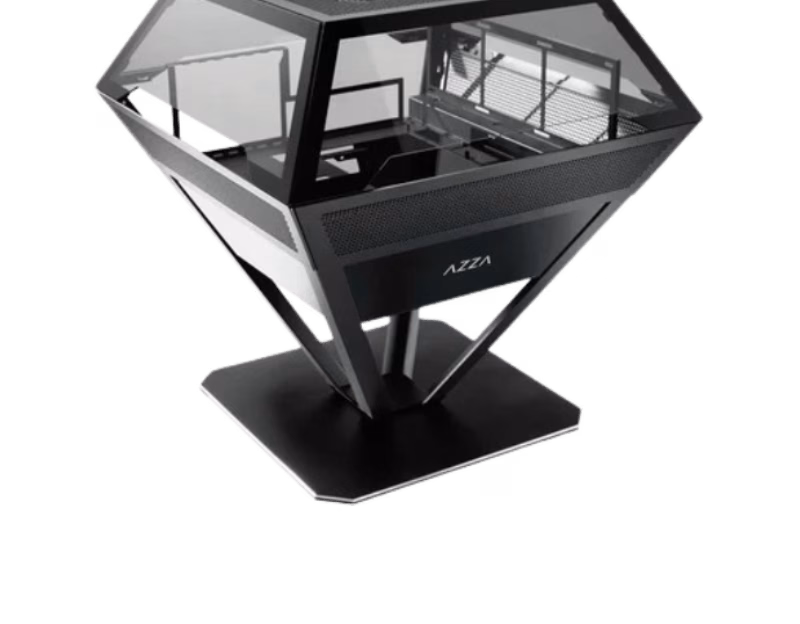 AZZA Diamond 812 Black Gaming Case | CSAZ-812