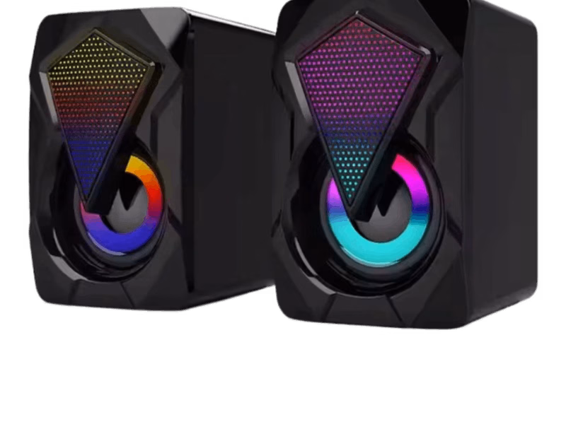 Bajeal X2 RGB Dual PC Speaker Wired 2.0 USB + Jack | Tax Free