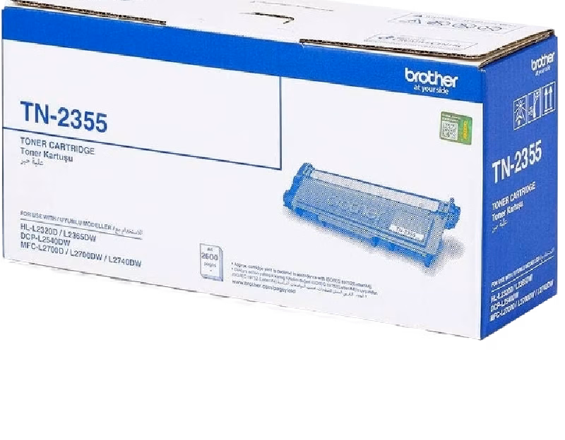 Brother Genuine Tn-2355 High Yield Black Ink Printer