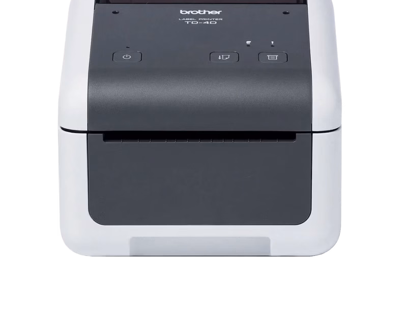 Brother TD‑4420DN 4″ Thermal Desktop Barcode and Label Printer