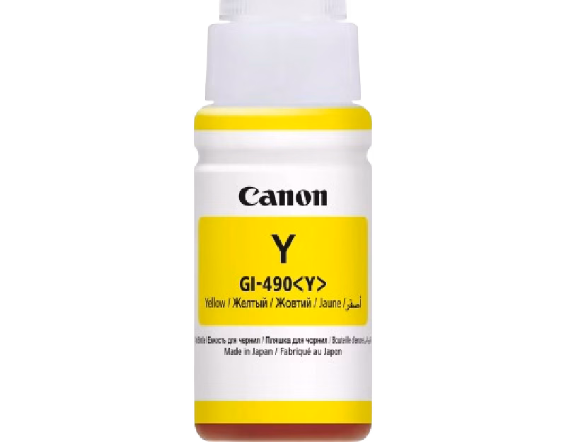 Canon GI-490 Yellow Ink Bottle