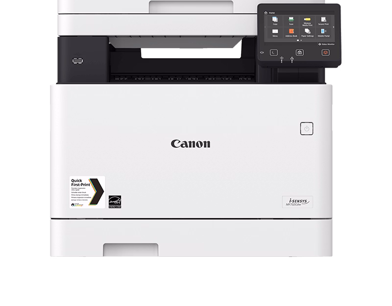 Canon Laser – 3 in 1 MF732CDW Print/Copy/Scan, 27 PPM mono/color,12.7 cm LCD Colour Touch Screen, 1200 X 1200 print Quality Automatic duplex printing, duplex ADF 50 PAGE, colour...