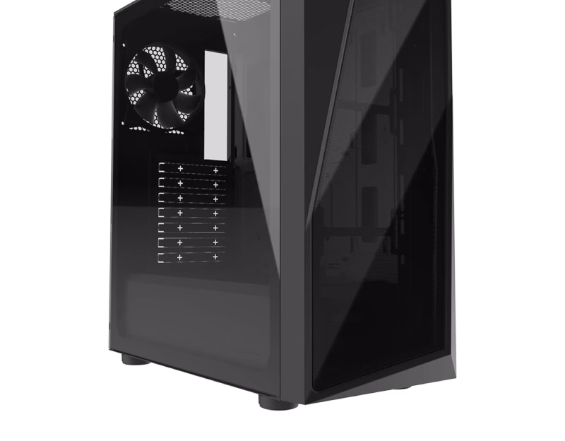 Cooler Master CMP 520L ATX Black Case | CP520-KGNN-S03